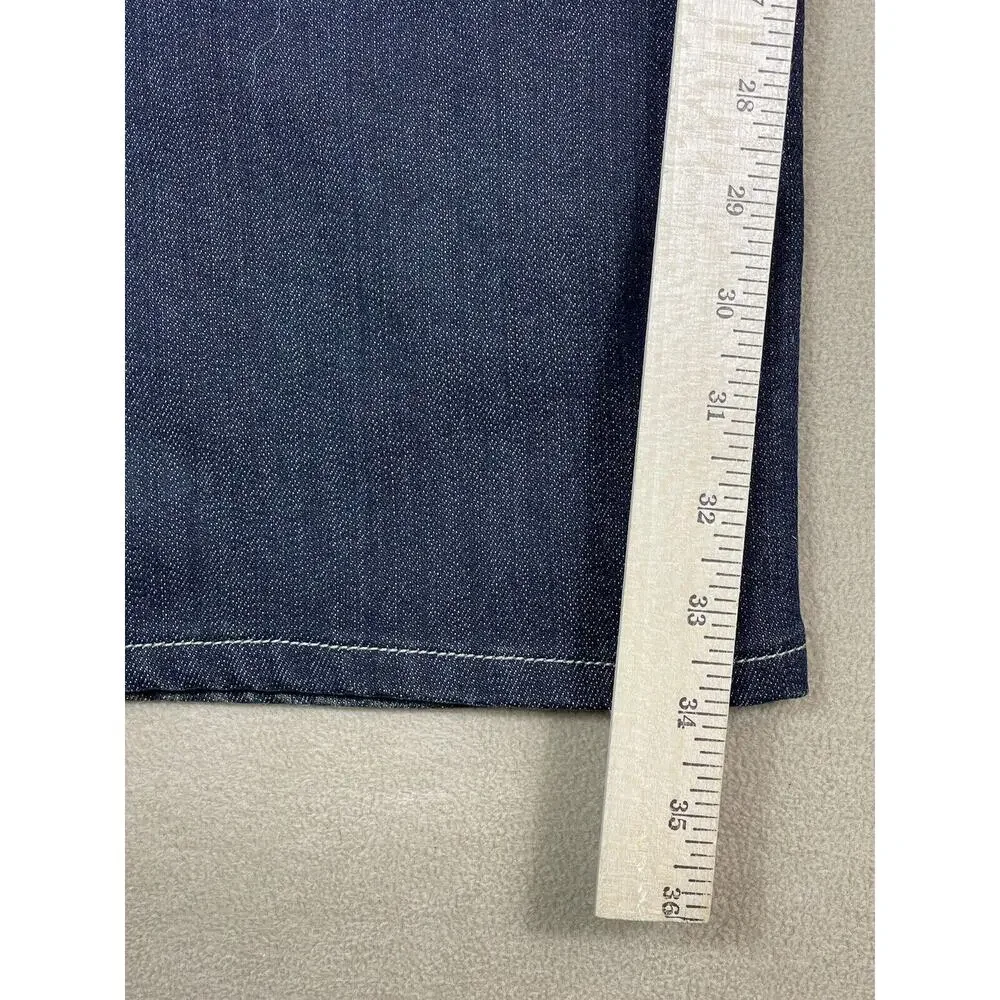 Fidelity Jeans Mens‎ 38 Blue 5011 Sabbath Rinse Straight Leg Mid Rise Denim